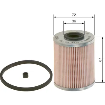 Palivový filtr Palivový filtr BOSCH 1 457 431 705