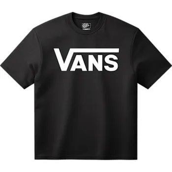 Pánská móda Pánské triko Vans CLASSIC SS TEE XXL Černá, Bílá