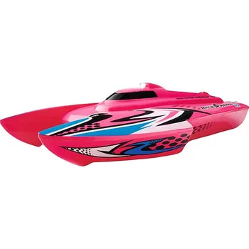 RC model Carson RC katamarán Race Shark FD 2,4 GHz RTR růžový