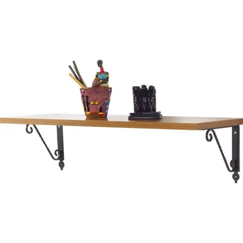 police Nástěnná police CONGO, vlašský ořech + vyzvednutí ZDARMA