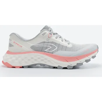 Dámská běžecká obuv KIPRUN Dámské boty na trailový běh MT Cushion 2 36 BÍLÁ|RŮŽOVÁ|ČERVENÁ|ŠEDÁ