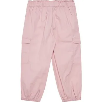 Dámské kalhoty United Colors Of Benetton Kalhoty z materiálu 4L2VGF028 Růžová Relaxed Fit 90