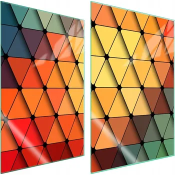 Obraz Skleněná ochranná deska na sporák 2x35x52 Barva