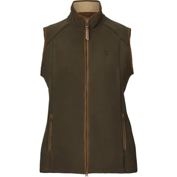 Dámská vesta HÄRKILA - Sandhem Sherpa fleece vesta dámská Willow green Zelená S