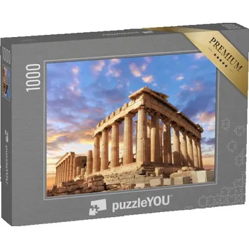 Puzzle puzzle „Úchvatný chrám Parthenon, Athény, Řecko“