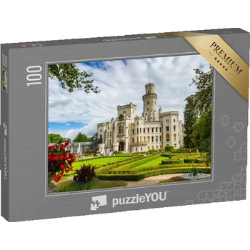 Puzzle puzzle 100 dílků „Zámek Hluboká nad Vltavou, Česká republika“