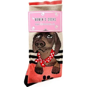 Dámské ponožky Ponožky pes/kočka