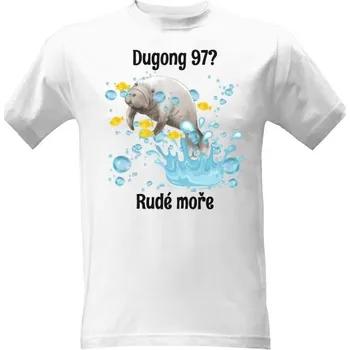 Pánské tričko Tričko s potiskem Pánské: Mořská kráva z Egypta pánské