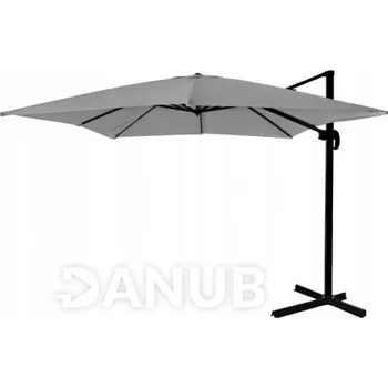 Stínicí technika Zahradní slunečník MINI ROMA - 2,5x2,5m - s obalem - šedý