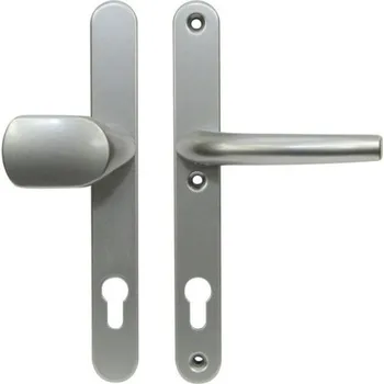 Dveřní kování RHD.005.92.F9 klika pro plastové dveře 92mm Nerez