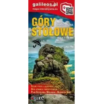 Cestování Mapa turystyczna - Góry Stołowe laminowana - praca zbiorowa