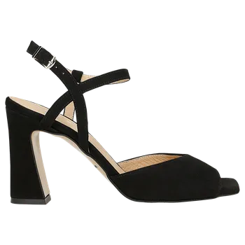 Dámské sandále Černé Dámské Sandály Na Vysokém Podpatku Wojas 7617961 37
