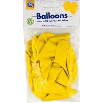 Balónek PD Party Balónky latex žluté 10ks