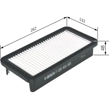 Vzduchový filtr Vzduchový filtr BOSCH F 026 400 093