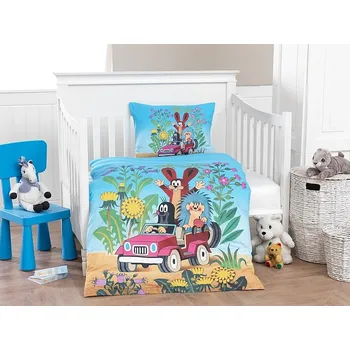 Bytový textil Matějovský Krtek v autě Bavlna deluxe povlak 40/60