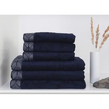 Povlečení Matějovský Beech navy modrá Modrá tmavá Modal/Bavlna 50/100