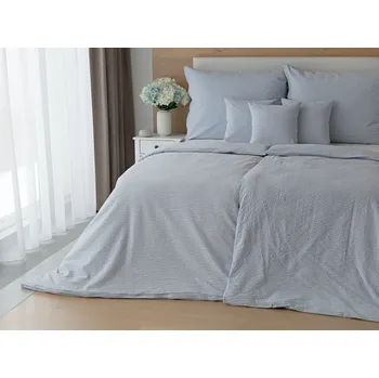 Povlečení Matějovský Krep světle šedý Krep deluxe povlak 40/40