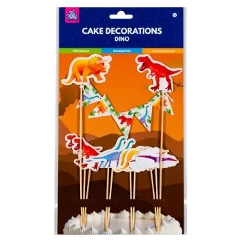 Party dekorace PD Party Napichovátka Dinosaurus 9ks