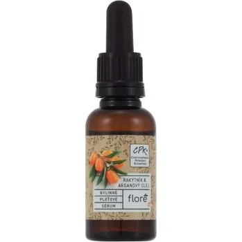 Pleťové sérum Floré Bylinné pleťové sérum rakytník & arganový olej 30 ml