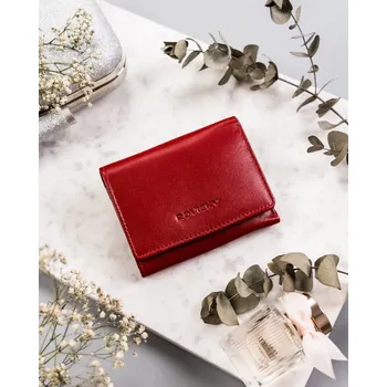 Peněženka Kožená peněženka s vnější kabelkou Barva: Červená