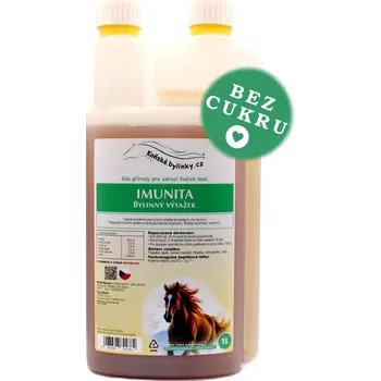 Krmivo pro koně Koňské bylinky Bylinný výtažek - Imunita 1l