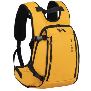 Městský batoh WINGS Rook cestovní batoh - Yellow 18 l
