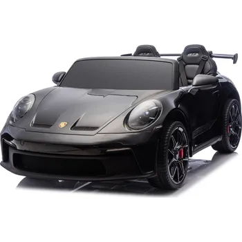 Dětské elektrovozidlo Mamido Elektrické autíčko Porsche 911 GT3 XXL | 24V14Ah | 4x200W | Pro 2 děti | Lakované černé