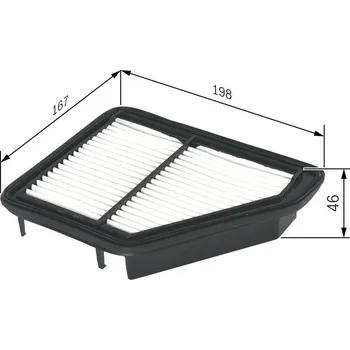 Vzduchový filtr Vzduchový filtr BOSCH F 026 400 132