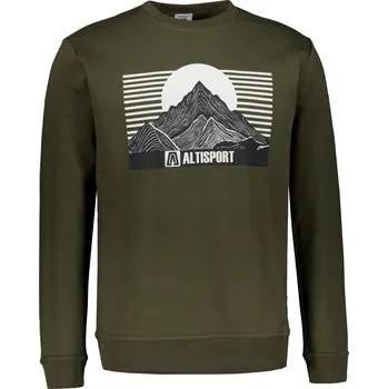 Pánská mikina Pánská mikina ALTISPORT ALM188406 MILITARY XL