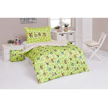 Bytový textil Matějovský Krtek na louce Bavlna deluxe povlak 70/90