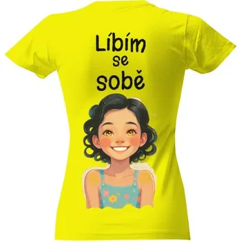 Dámské tričko Tričko s potiskem Líbím se sobě dámské