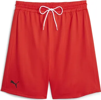 Pánské kraťasy Pánské kraťasy PUMA HOOPS TEAM PRACTICE SHORT 676641_03 PUMA RED M