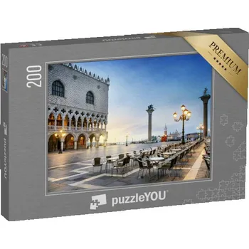 Puzzle puzzle 200 dílků „Náměstí svatého Marka, Benátky, Itálie“