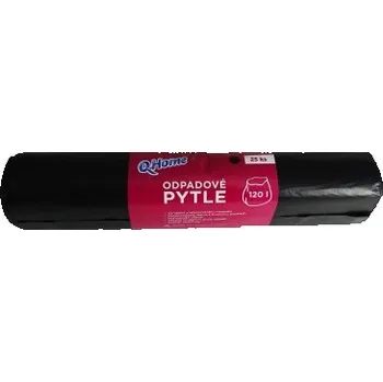Pytle na odpadky Q-Home CN odpadové pytle 120l 25ks černé