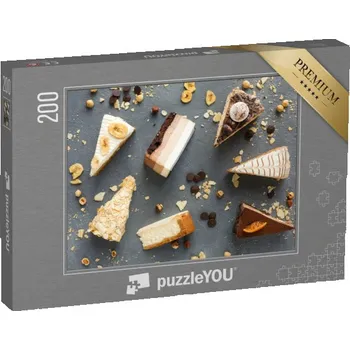 Puzzle puzzle 200 dílků „Kousky dortu“