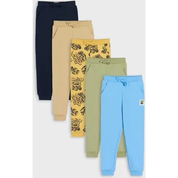 Chlapecké kalhoty Sinsay - Kalhoty 5 pack - světle modrá - 754EY-50X - 754EY-50X-140