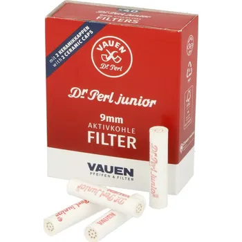 Čistič dýmky Vauen Filtr do dýmky Vauen, 40ks, 9mm