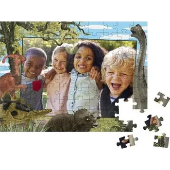 Puzzle puzzlePRODĚTI s dinosaury 100 dílky