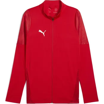 Pánská casual bunda Pánská bunda PUMA TEAMCUP TRAINING JACKET 659165_01 PUMA RED/PUMA SILVER XL
