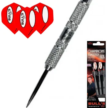 Šipka Bulls Šipky steel CHAMPIONS Mensur Suljovic 90% 24g