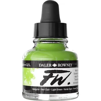 Daler Rowney FW Akrylový tuš Light Green 29,5 ml 1 ks