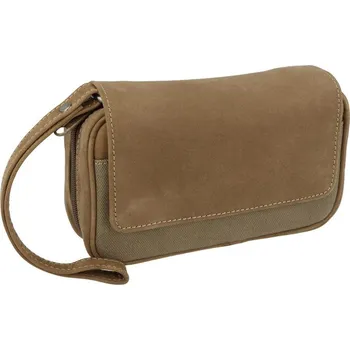 Čistič dýmky KRCZ Pouzdro na 3 dýmky Leather, hnědé