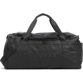 Cestovní taška Guess Sondrio Víkendová taška 28cm, 38L, černá, polyuretan, 227394