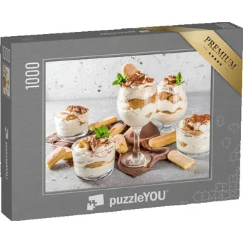Puzzle puzzle „Tiramisu, tradiční italský dezert“