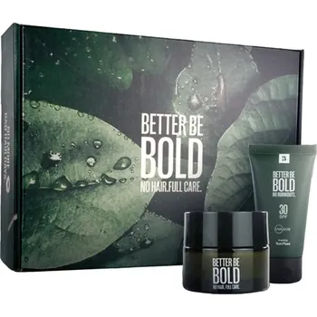 Kosmetická sada Better Be Bold Gift Box „NO BURN(OUT)" Sada pro péči o holou hlavu 1 ks