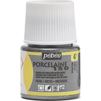 Speciální výtvarná barva Barva na porcelán Pébéo Porcelaine 150 45 ml - 47 Pewter