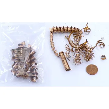 Výtvárné potřeby Mosazné špony Mosazné špony: Mix velké /50g