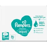 Pampers Harmonie Aqua Čisticí ubrousky 720 ks