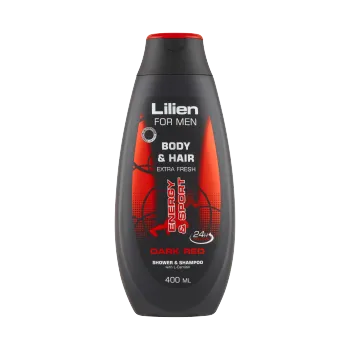 Sprchový gel Lilien SG for men 400ml Dark Red