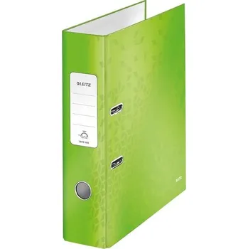 Pákový pořadač Leitz WOW 180° - A4, 8 cm, zelený